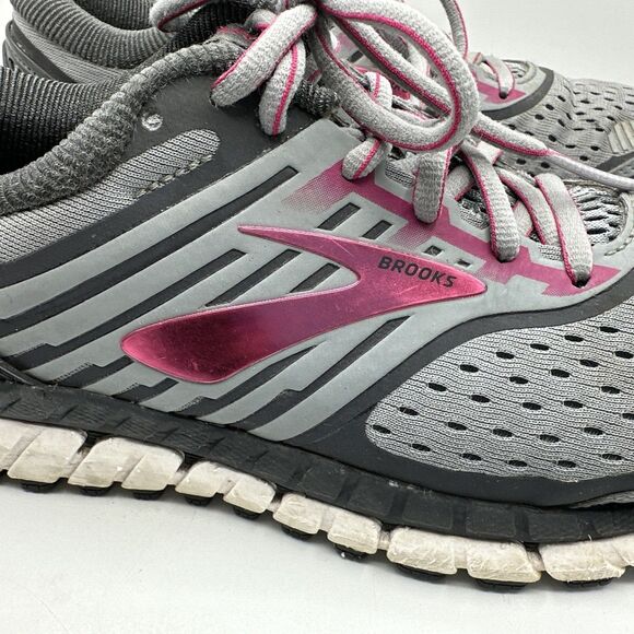 Brooks Ariel 18 Women's Size 7.5 Gray Shoes Sneakers Running Walking - Picture 10 of 11